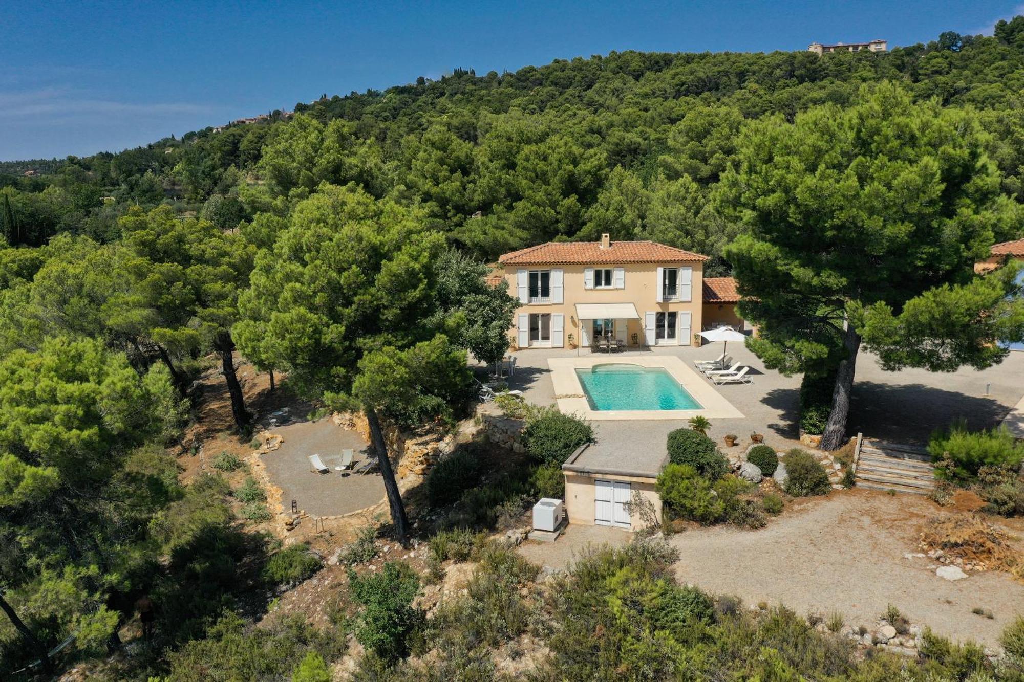 Villa "Le Sortilege" Vue Panoramique Et Piscine تورتور المظهر الخارجي الصورة