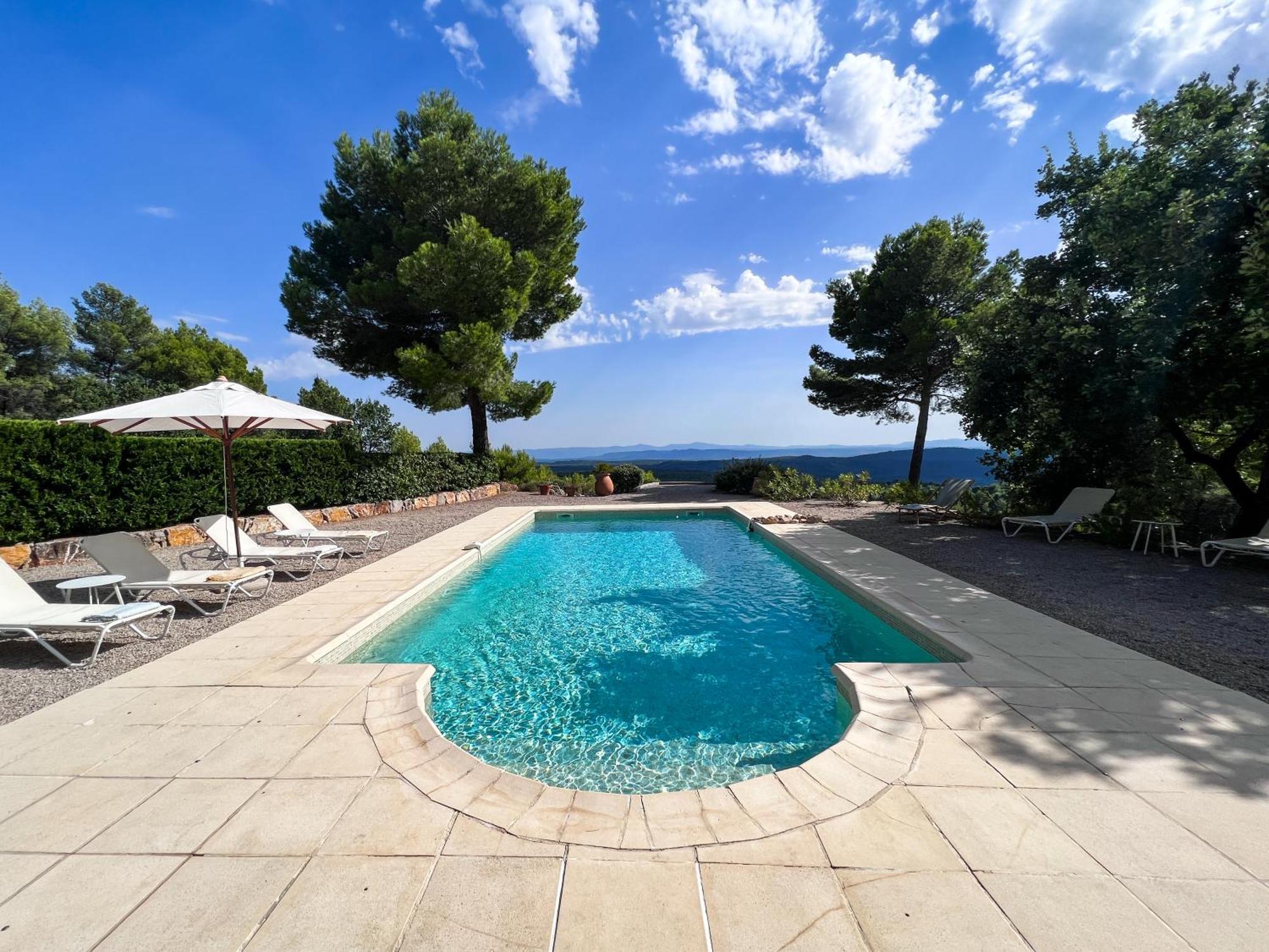 Villa "Le Sortilege" Vue Panoramique Et Piscine تورتور المظهر الخارجي الصورة